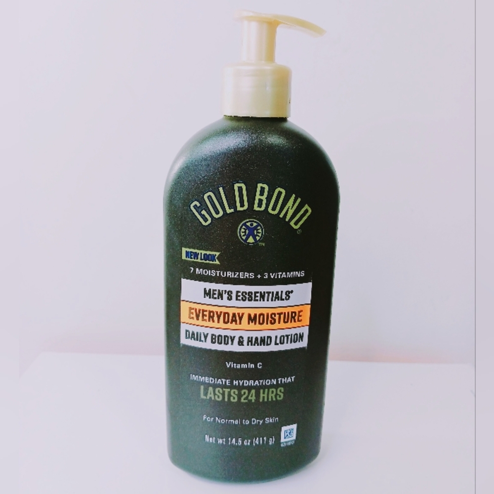 Gold Bond Everyday 24HR  Moisture Lotion Vitamn C Body & Hands  MENS